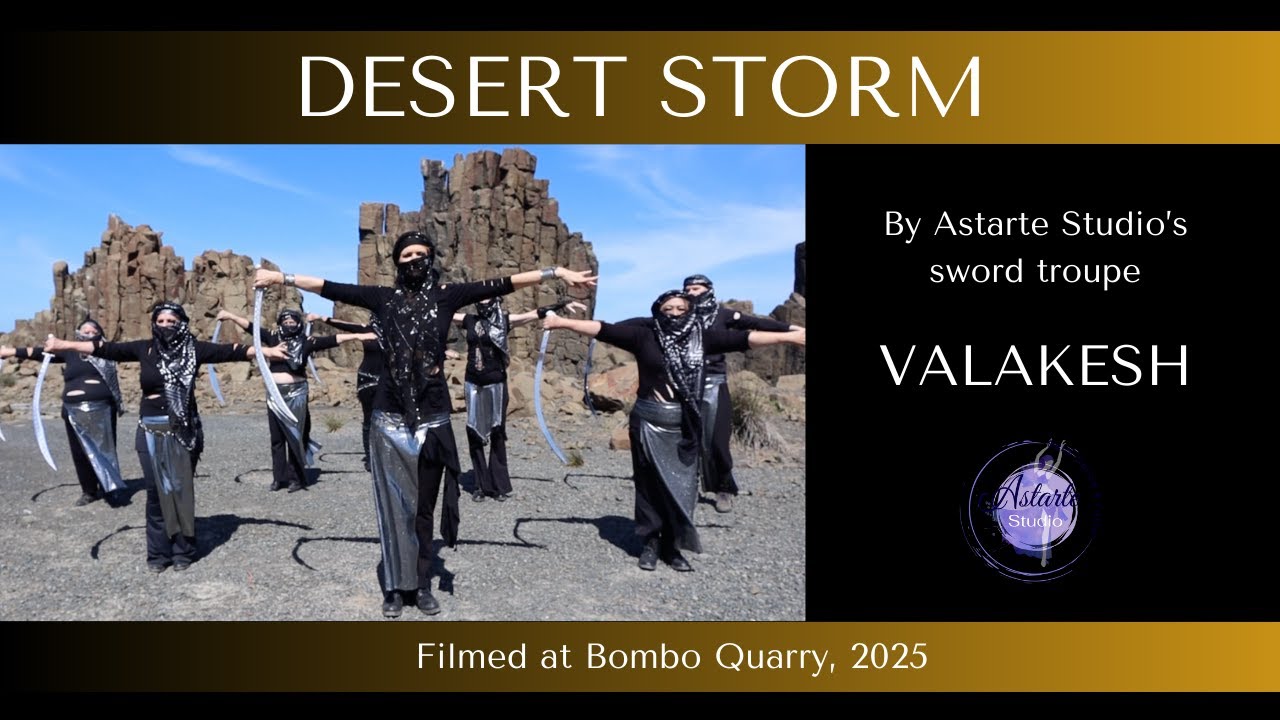 Desert Storm Sword Dance by Valakesh (Astarte Studio)