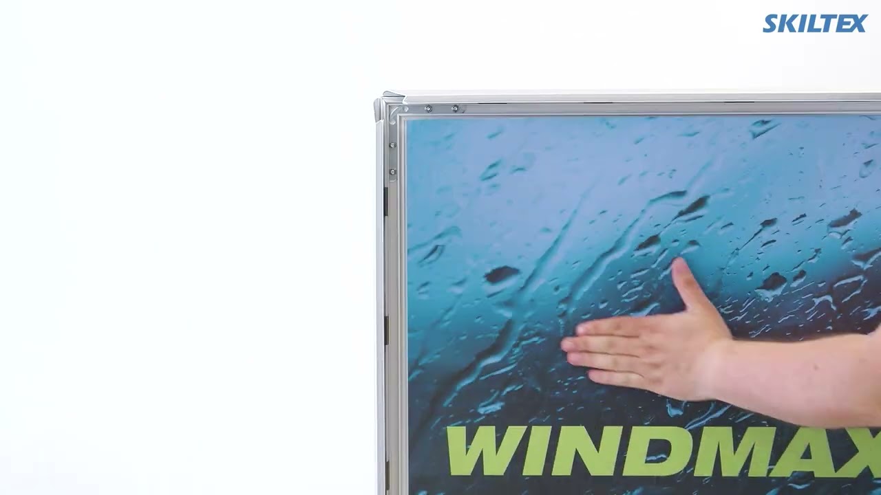 SKILTEX - WindMax Gadeskilte &bull; Professionelle, vindstabile gadeskilte til butikker og erhverv