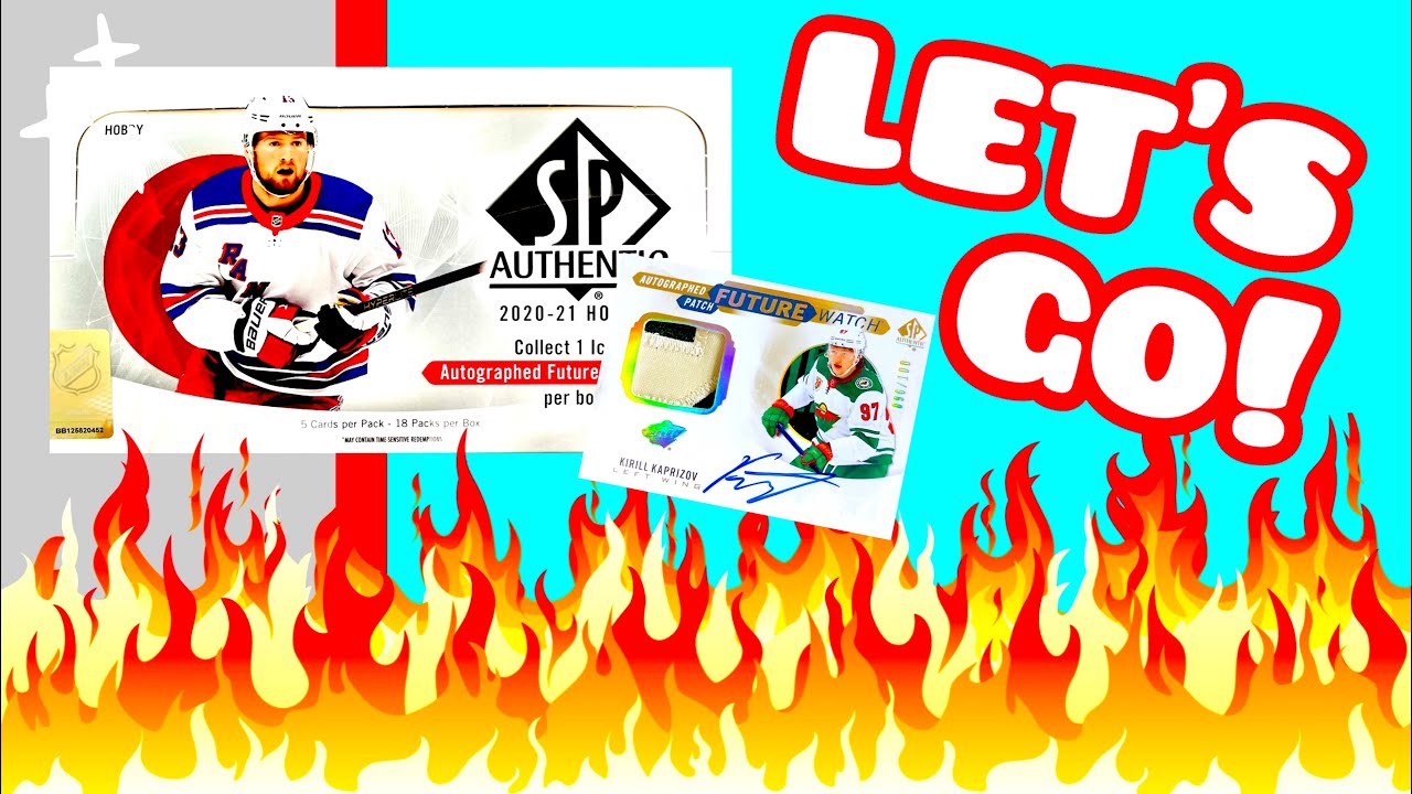 2020-21 (20/21) Upper Deck SP Authentic Hockey Hobby Box Break | MOJO (2022)