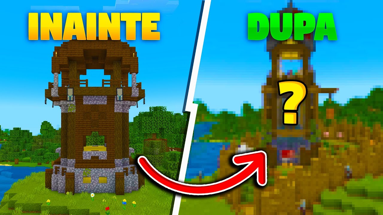 Am Transformat Outpostul Pillagerilor in Minecraft!
