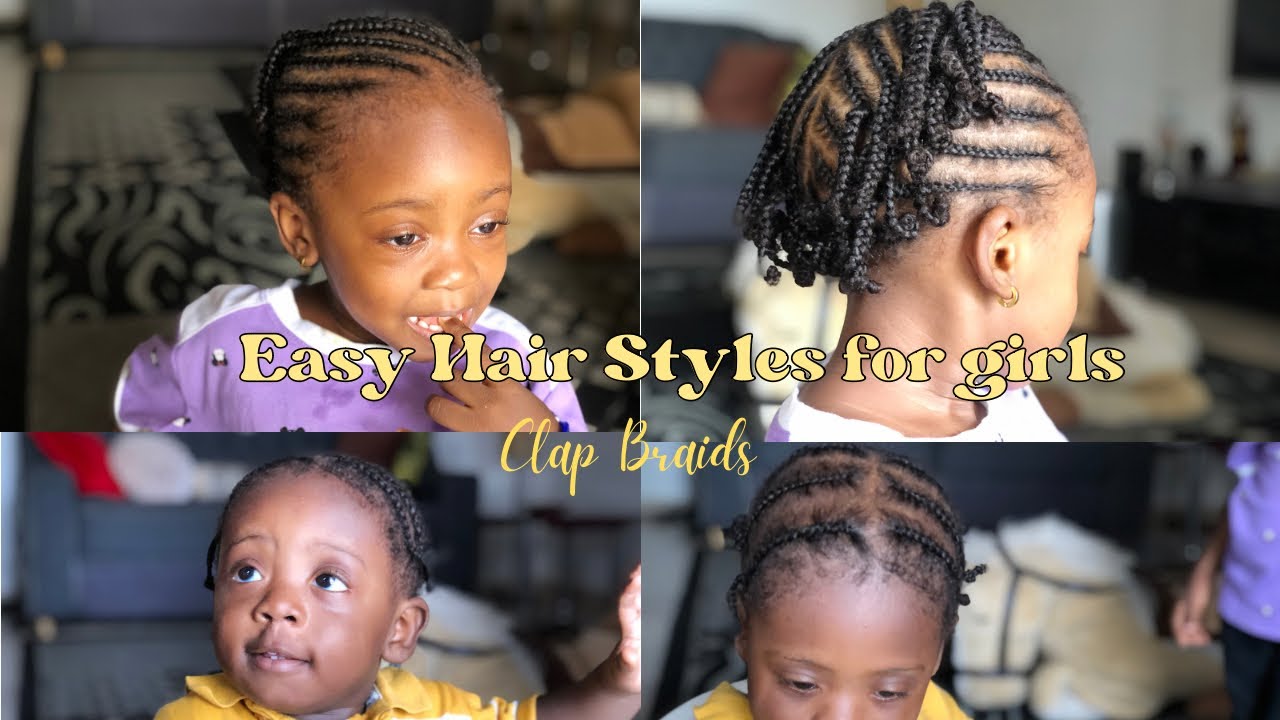 Braiding My Toddlers Hair | Back To School Hair style