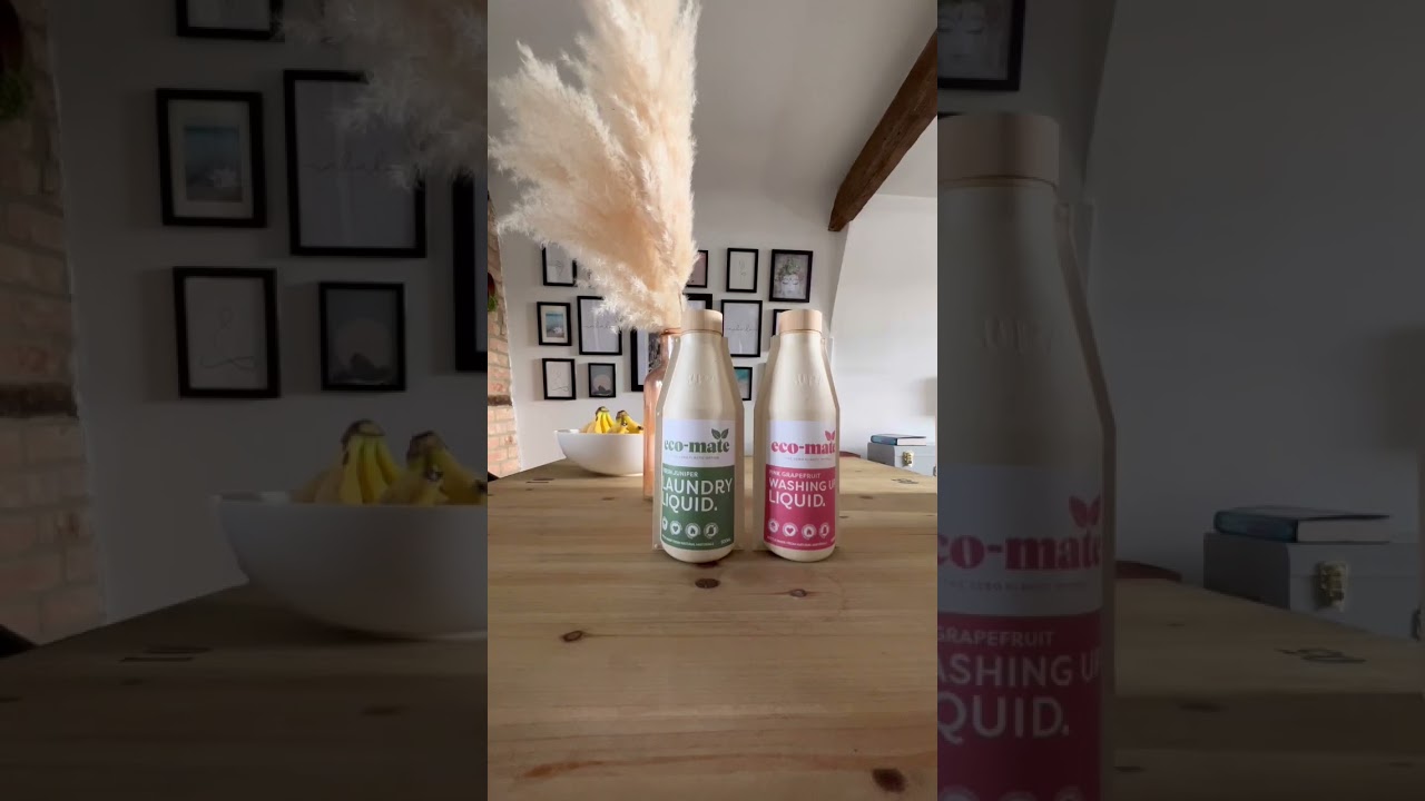 Eco-Friendly Cleaning Products| Eco-mate| 100% Plastic Free Bottle| Paper Bottles #ecofriendly