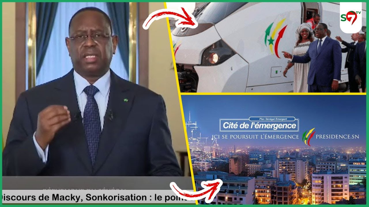 Discours à la Nation: Macky Sall dresse un bilan du Plan Sénégal Émergent & de ses réalisations