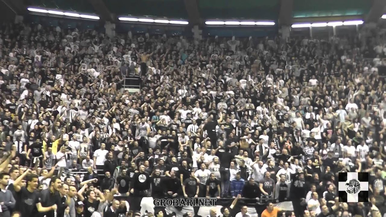 Grobari  - Ja sam ceo život s' tobom kao mali pevao ! | Partizan - CSKA Moscow, 19.12.2013.