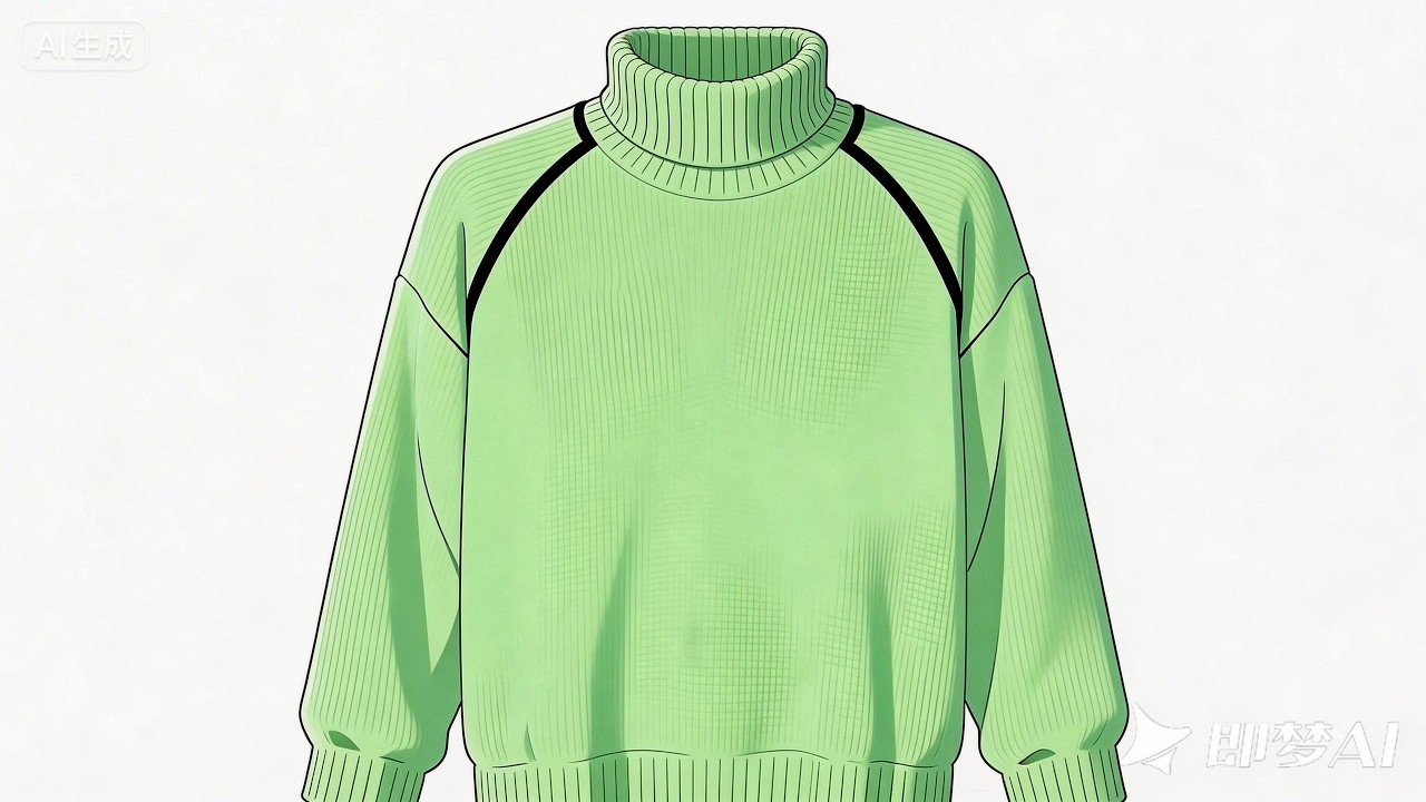 whole garment programming course 5（raglan with turtle neck ）first half