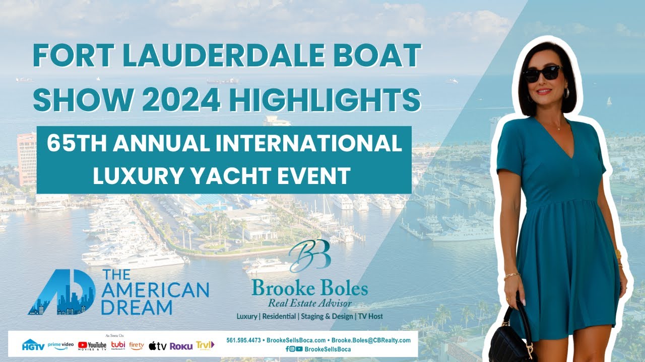 Fort Lauderdale Boat Show 2024 Highlights | 65th Annual International Luxury Yacht Event