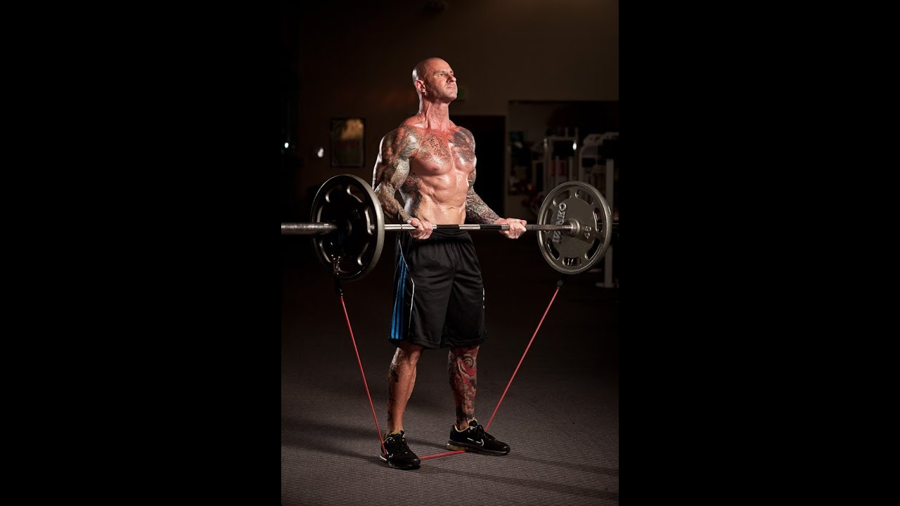 How to Add Exercise Bands to Free Weights by Jim Stoppani