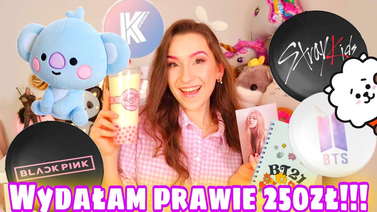 WYDAŁAM PONAD 200zł w sklepie KPOPOWO!😱🙉🍌