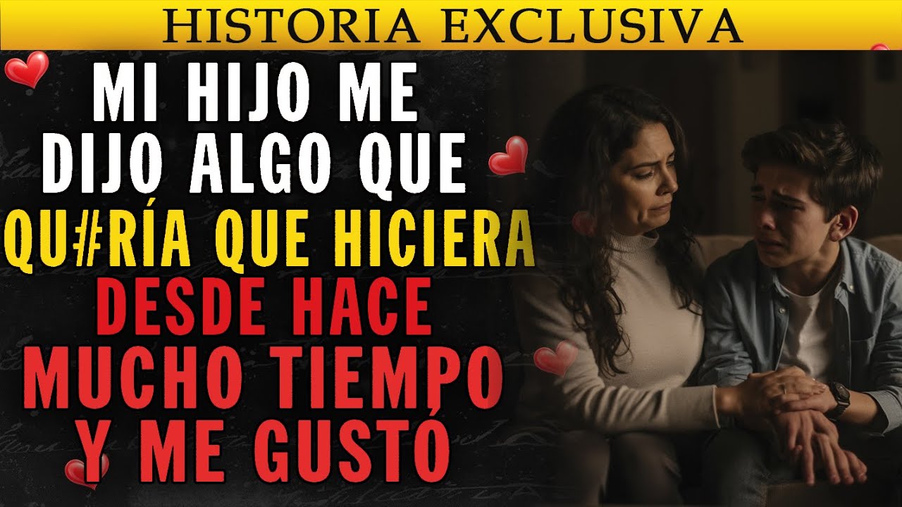 Esa noche mi hijo me confesó algo que me destrozó por completo