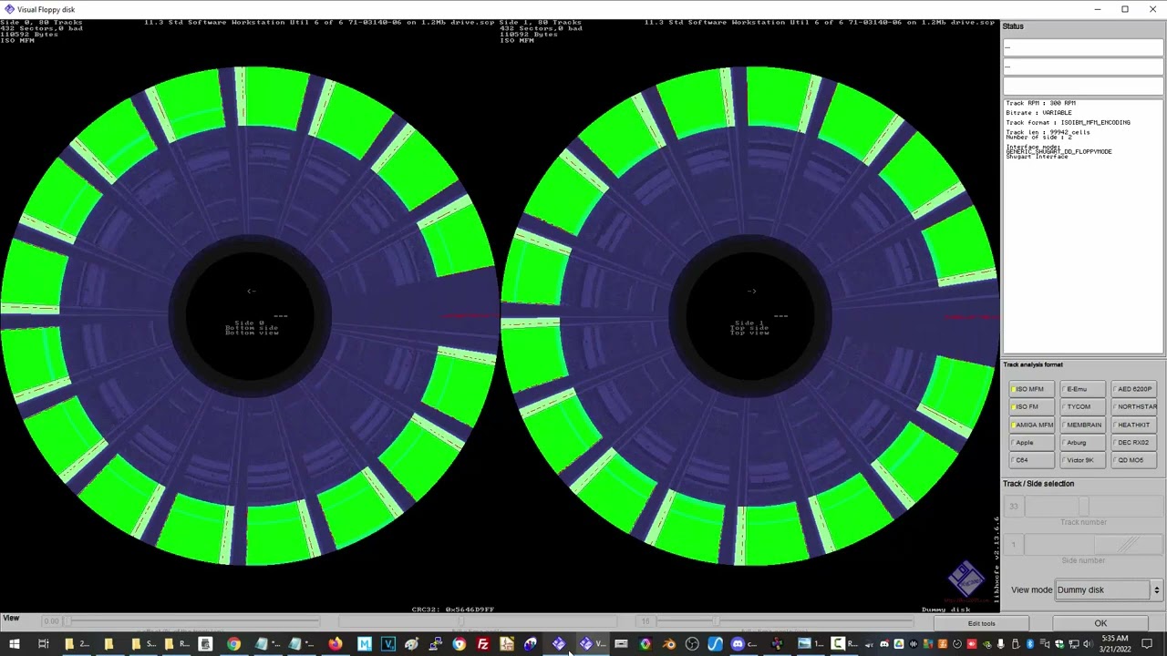Floppy Disk Capture - Manual Repair/Restoration Procedure - for NGEN (Convergent Technologies)