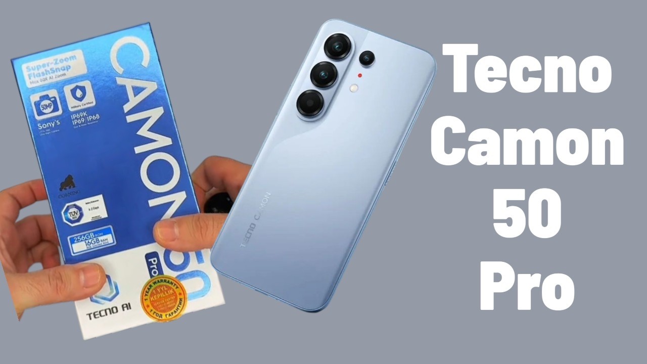 Распаковка и обзор Tecno Camon 50 Pro: стоит ли обновляться?