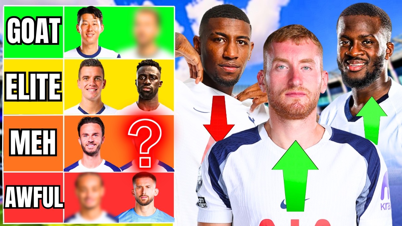 Ranking EVERY Tottenham Player from 2020-2026...w/@BenBowmanTHFC