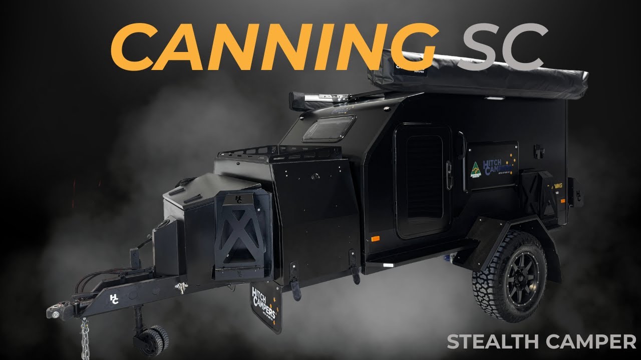 Compact. Clever. Capable. Meet the CANNING SC Pod Camper