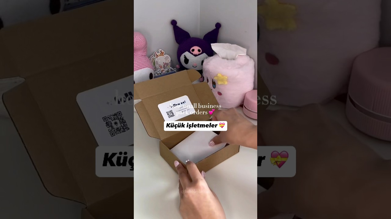 K&uuml;&ccedil;&uuml;k işletmeler nasıl paketler? #smallbusiness #k&uuml;&ccedil;&uuml;kişletme #kadıngirişimciler #elyapımı #handmade