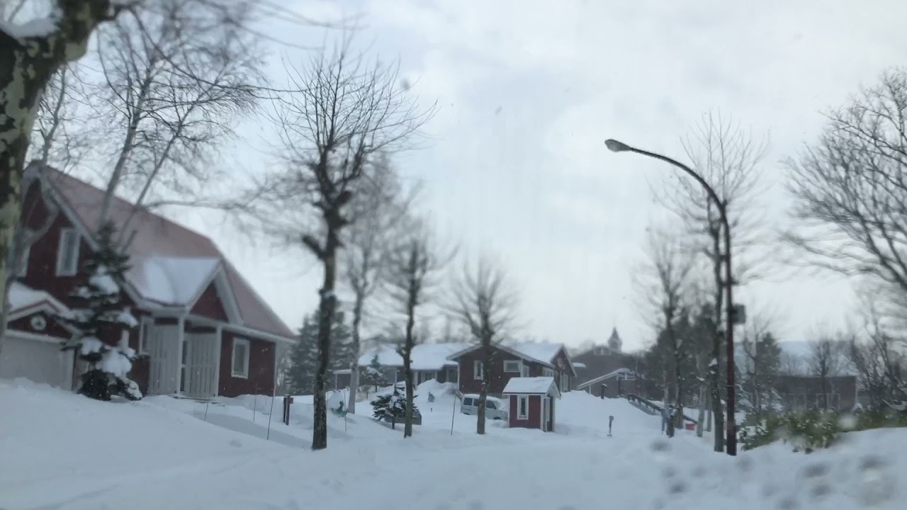 スウェーデンヒルズ　裏道の風景