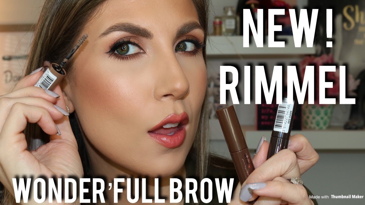 NEW! RIMMEL WONDER'FULL BROW MASCARA!