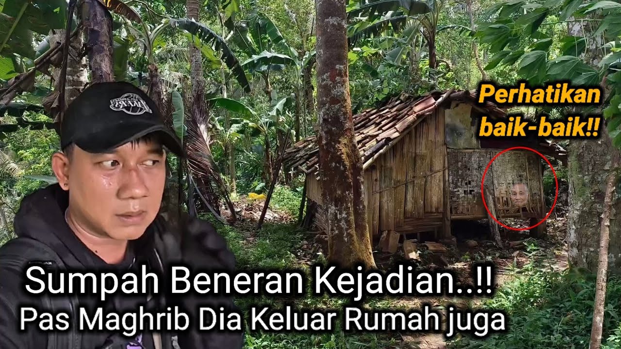 INI DIA ORANGNYA!! GAK NYANGKA NEKAT TINGGAL DAN TIDUR DI GUBUK REYOT TENGAH HUTAN