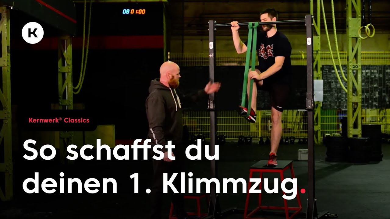 Pull Up Progression: schaffe endlich deinen ersten Klimmzug!