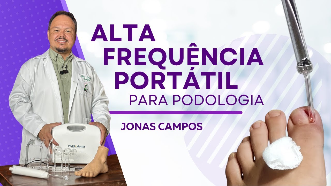 Alta Frequência portátil para podologia