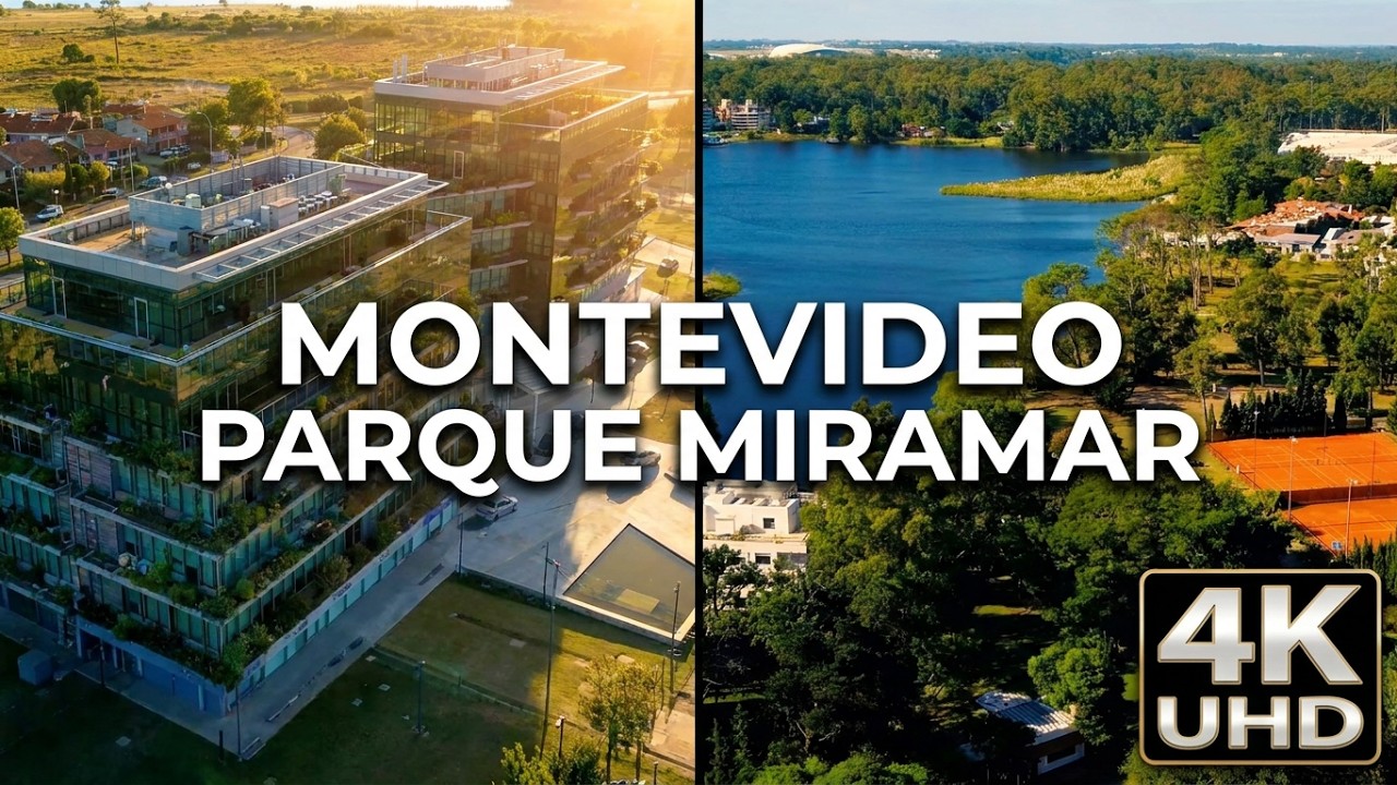 Montevideo, Parque de Miramar 4k 🇺🇾