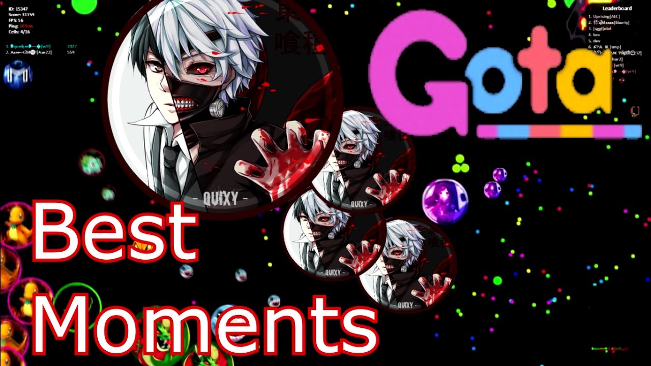 Gota.io *NEW TRICK* ONE PIECE PUSHSPLIT // SICK DOUBLE-SPLITS // IMPOSSIBLE POPSPLITS  in Gota.io