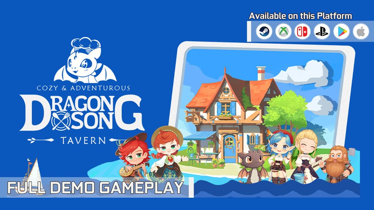 Dragon Song Tavern: Cozy & Adventurous (2025) - First 1 Hour Gameplay