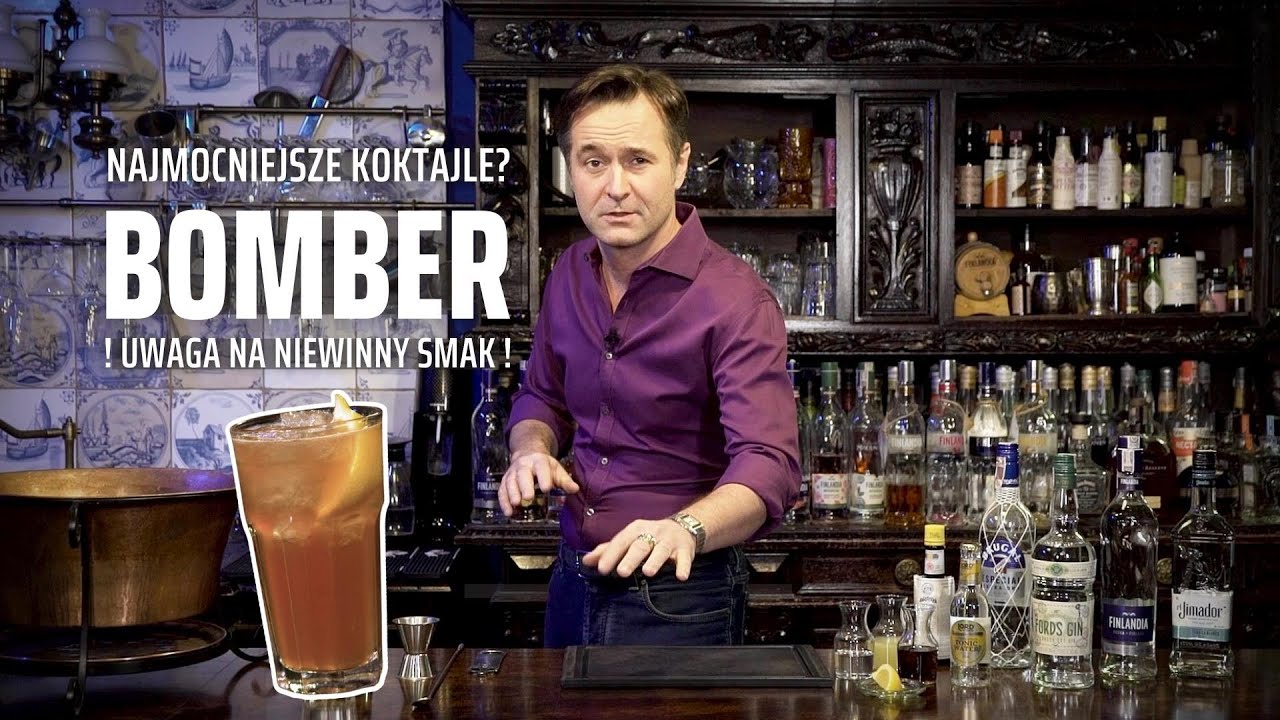Najmocniejsze drinki #3 - Bomber | Łatwy przepis na koktajl z w&oacute;dką i ... 💣💣💣