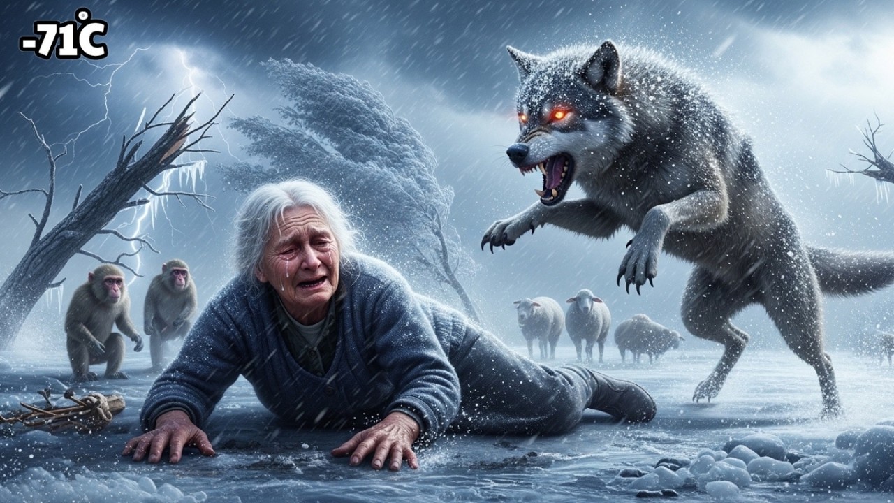 Wolf Attacks During Snow Flood 😱 | 93-Year-Old Woman Needs Help