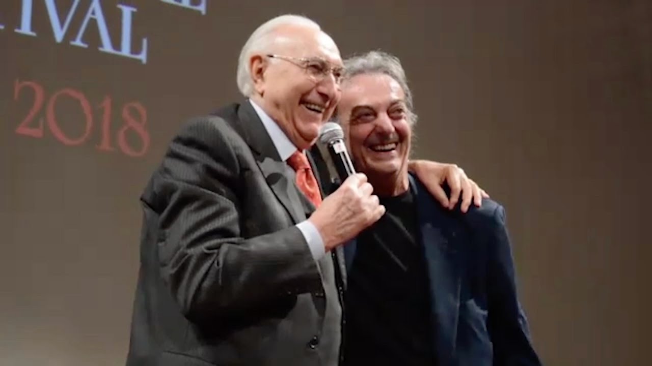 Pippo Baudo al Teatro Petruzzelli con Gianni Ciardo a sorpresa