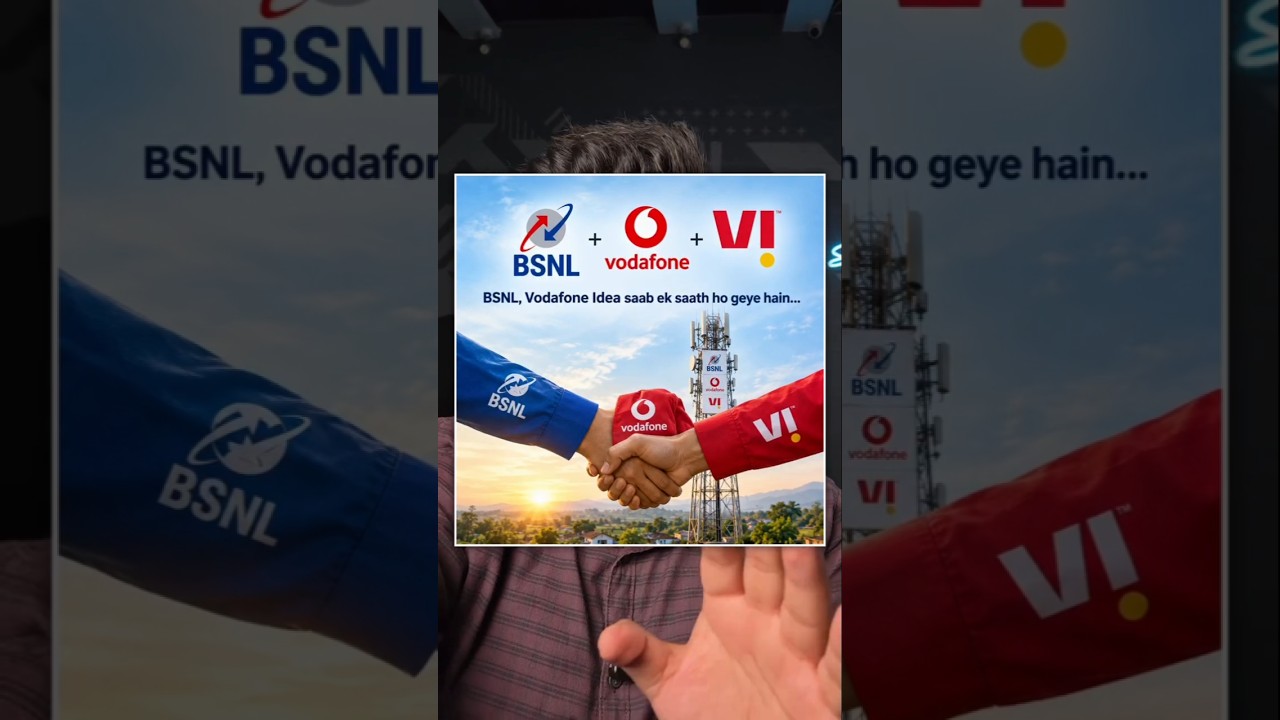Bsnl is back 🤩 BSNL Collaborate with Voda And Vi #telecom #bsnl #internet #techtips #reelsviral