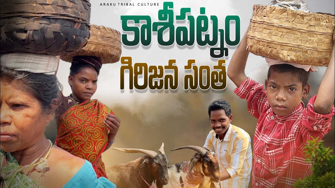 కాశీపట్నం వారపు సంత | Kasipatnam tribal market | Tribal weekly market | Santa