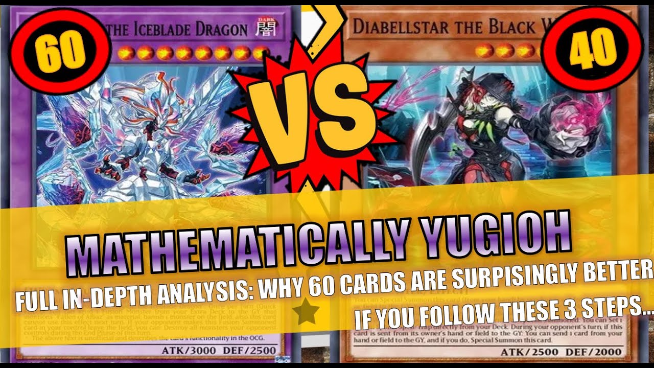 Как объективно собрать лучшую колоду из 60 карт: математический подход к Yugioh