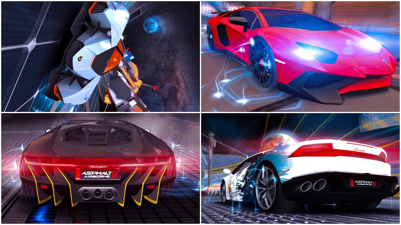 Asphalt 8, SATELLITE RUSH CUP, Multiplayer Races with the Top LAMBORGHINI Brand