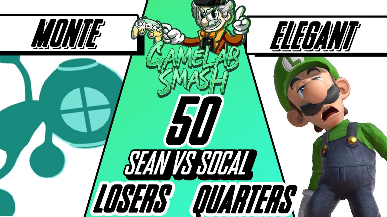 GameLab-Smash #50 Monte (Game and Watch) Vs Elegant (Lugi)