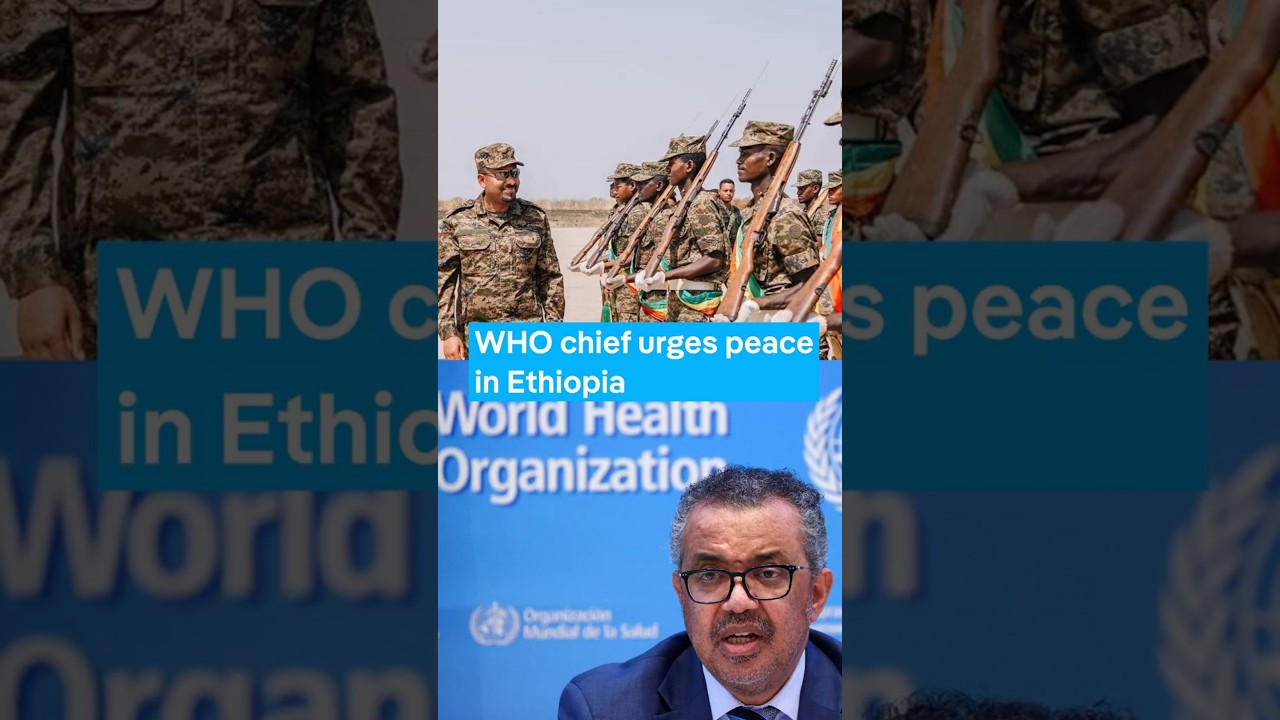 WHO head calls for peace as tensions escalate again in northern Ethiopia.