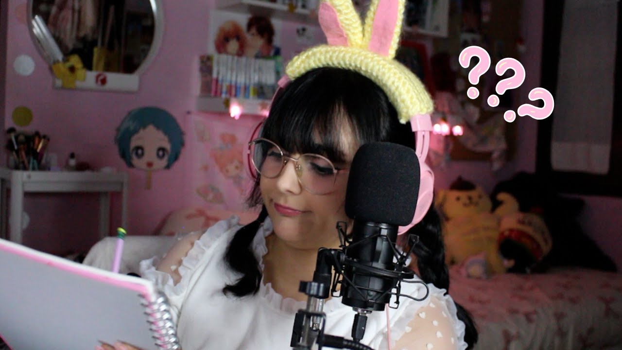 ASMR preguntas personales en español 𖹭.ᐟ