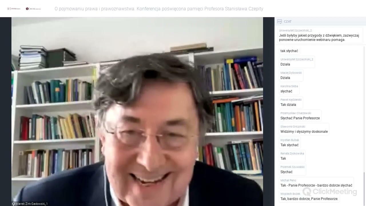 prof. Marek Zirk-Sadowski - I OKN: O pojmowaniu prawa i prawoznawstwa