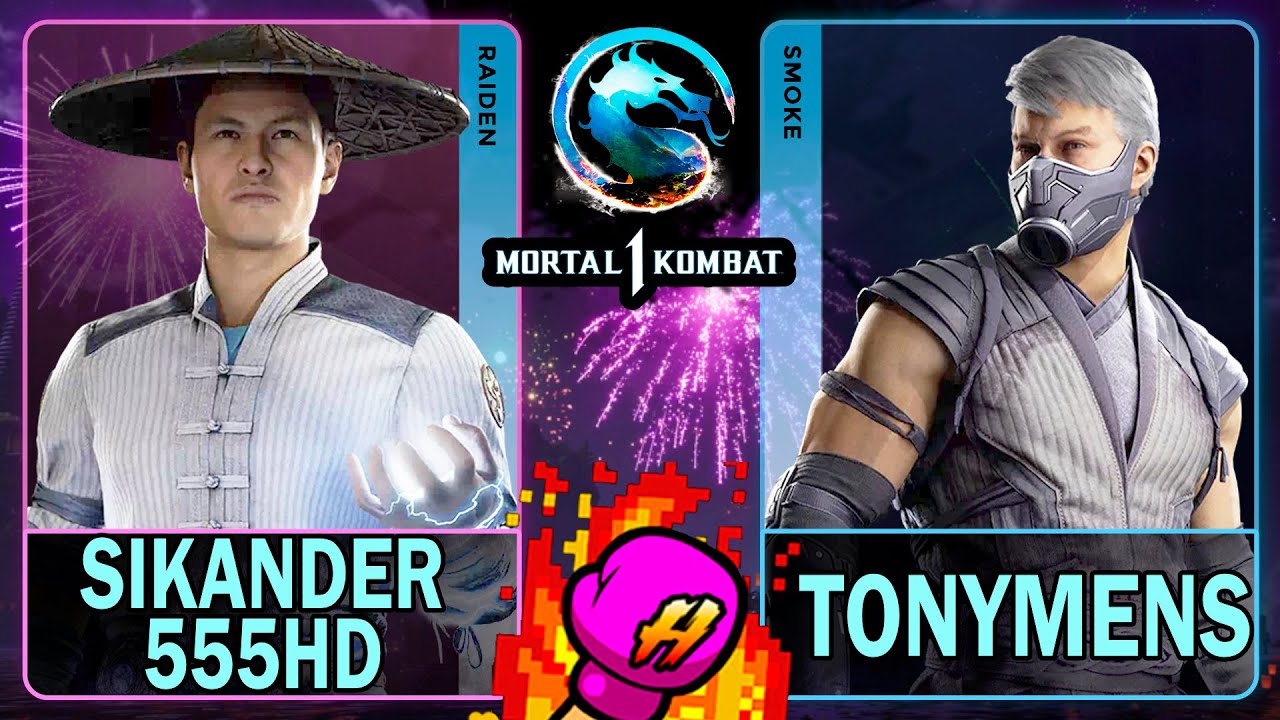MK1 Sikander555HD (RAIDEN) VS Tonymens (SMOKE)🥊Mortal Kombat 1🥊4K 60ᶠᵖˢ