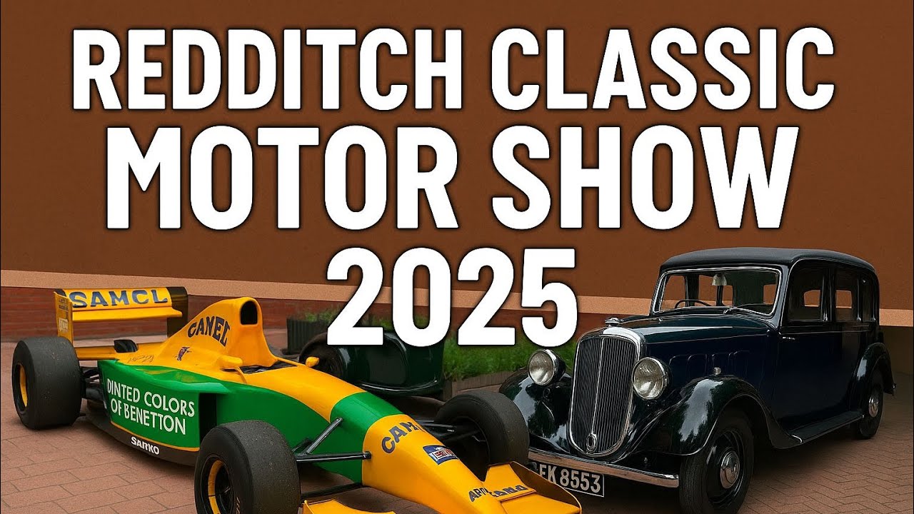 Redditch classic motor show 2025 #worcester #classic #vintage #formula1 #redditch