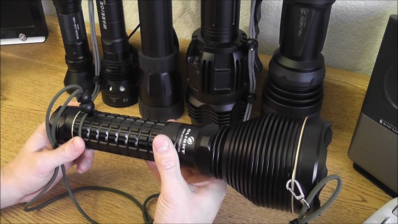 Olight SR90 Intimidator (Desktop Review)