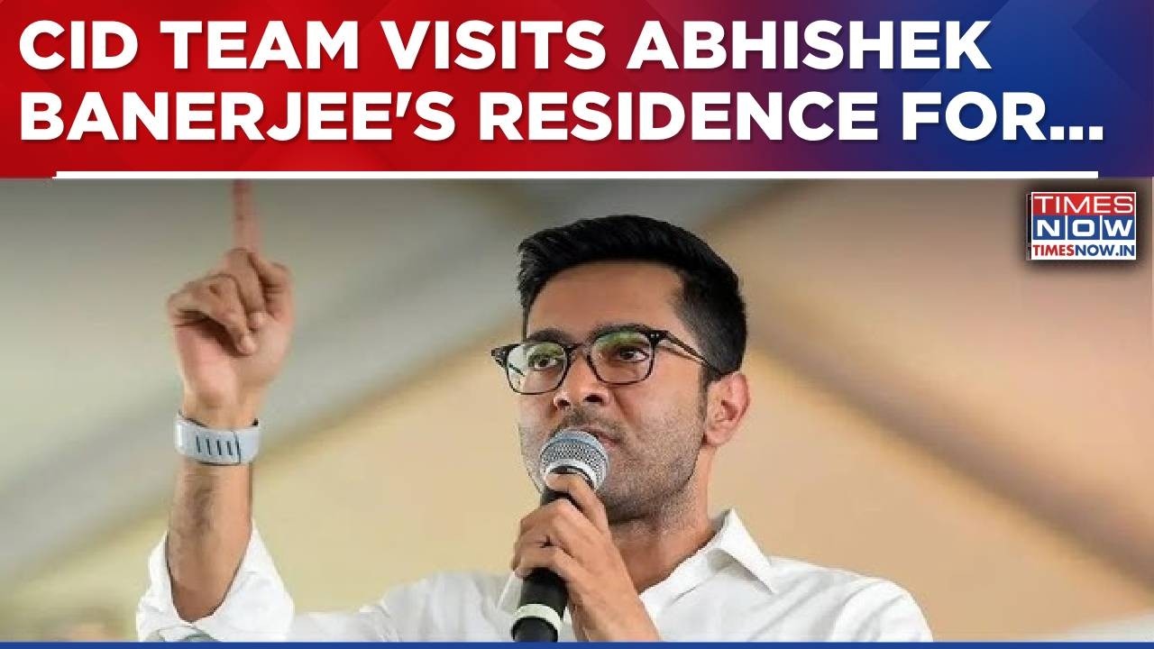 Legal Heat Mounts On Abhishek Banerjee: CID Teams Visits TMC MP's Kalighat Residence To Serve Notice