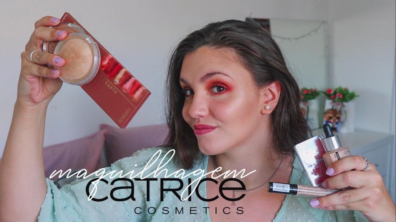 MAQUILHAGEM (QUASE) COMPLETA COM CATRICE | Vera Saraiva