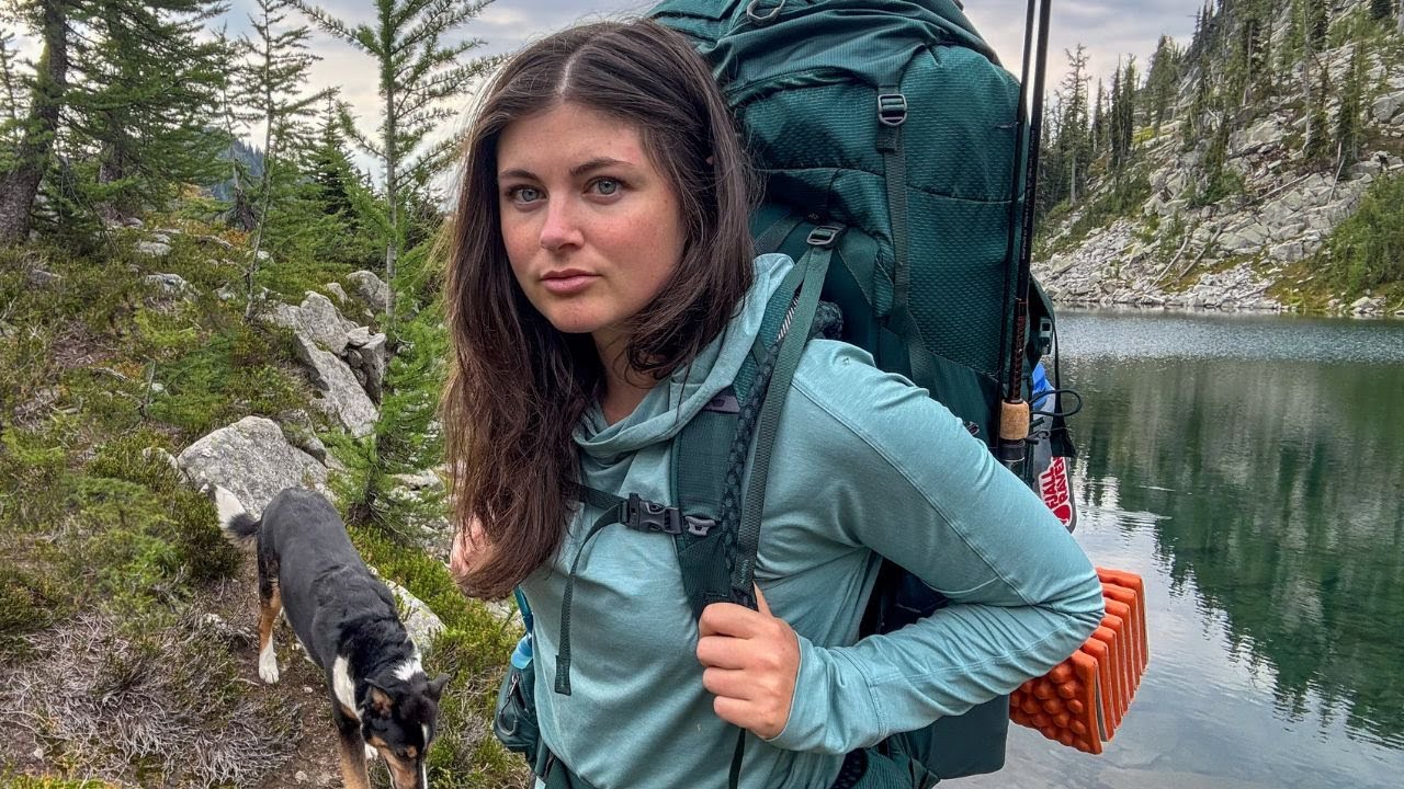 SOLO Camping, Fishing & Foraging in Grizzly Bear Territory (I HAD to do FIRST AID on my DOG)