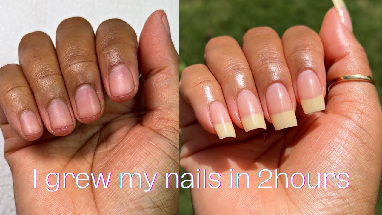 Trying HYPER REALISTIC Nail trend using builder gel | Necta Nails Tutorial