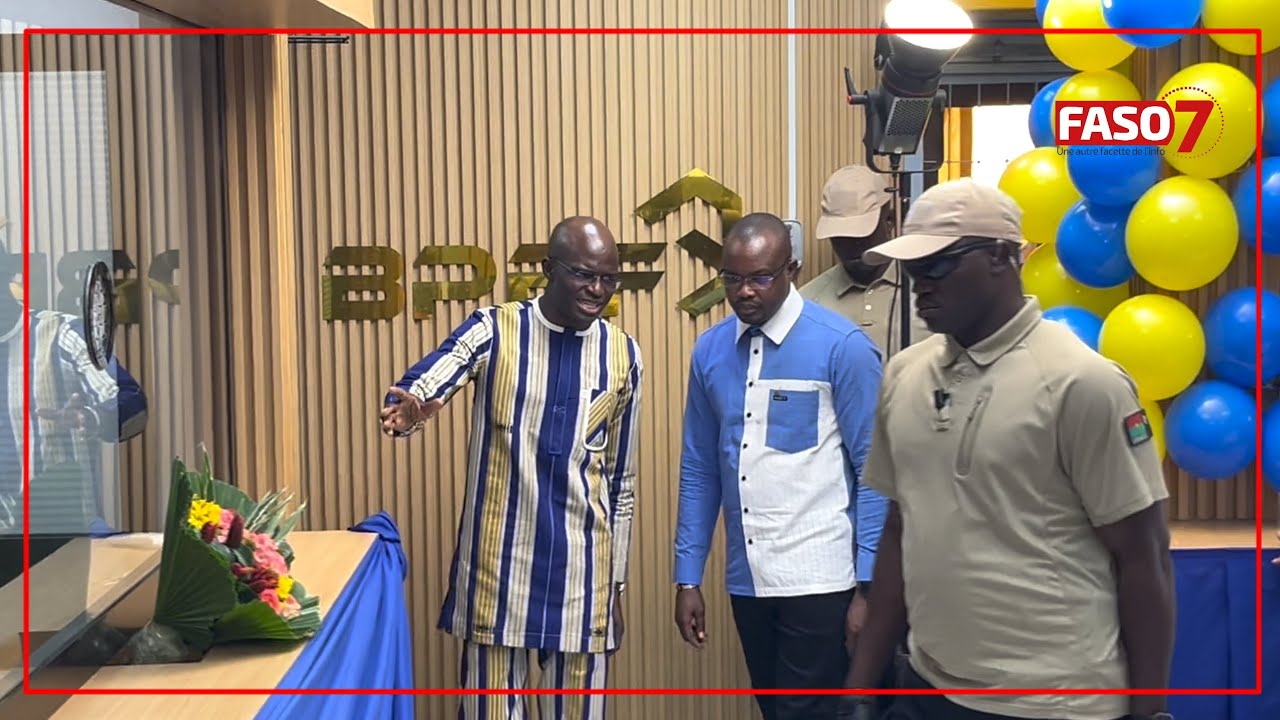 La Banque Postale du Burkina Faso inaugure son agence principale de Bobo-Dioulasso