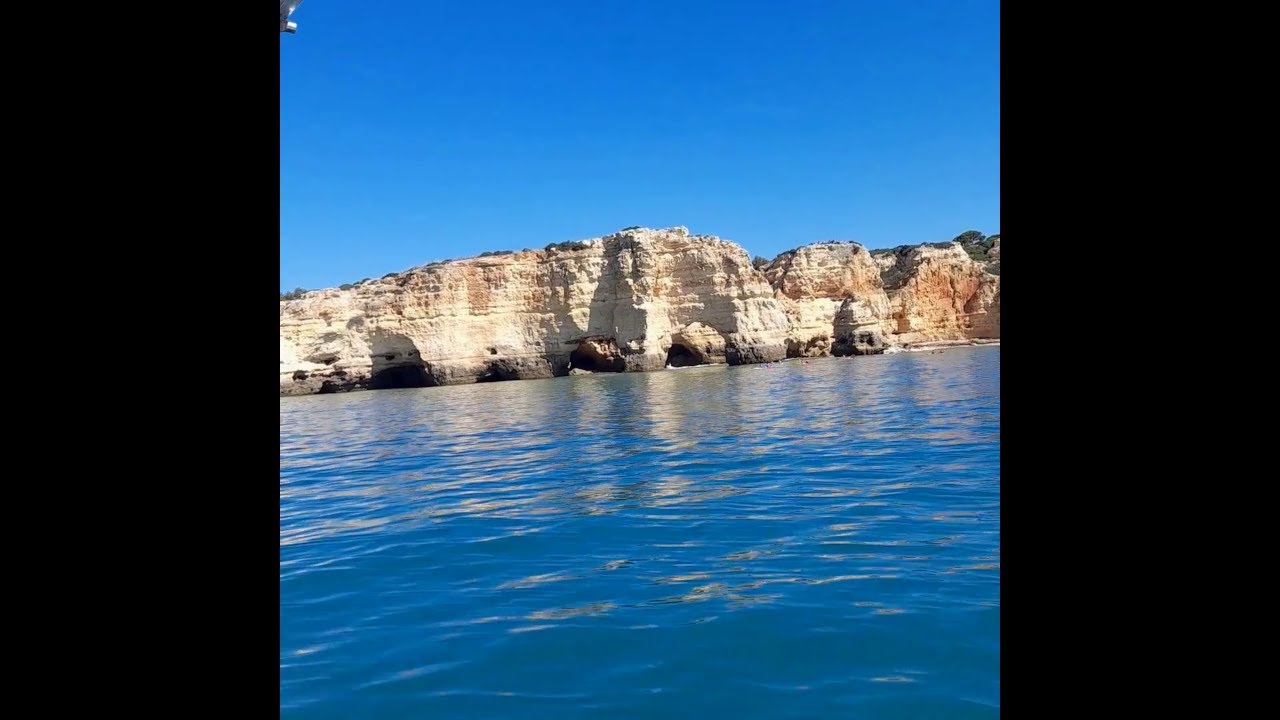 les côtes du Portugal jusqu'à l'extraordinaire Algarve