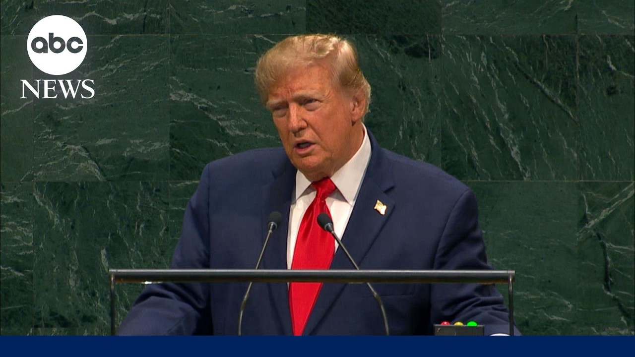 FULL SPEECH: Trump addresses United Nations General Assembly