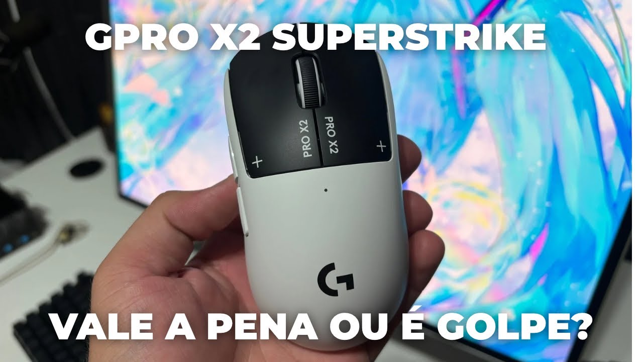 Esse mouse QUEBROU o Mercado Gamer  - G PRO X2 Superstrike