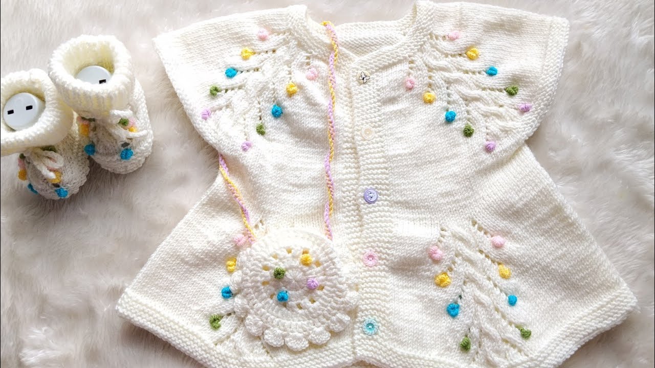 Ajurlu rokoko işlemeli yelek  PART 1  #yelekörnekleri #bebekyelekmodeli #rokoko #örgü #keşfet #fypシ 