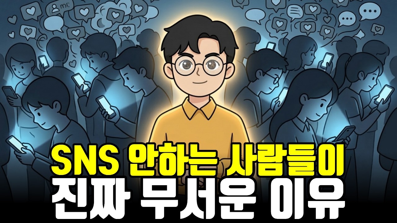 SNS를 안하는 사람들의 놀라운 심리학적 공통점